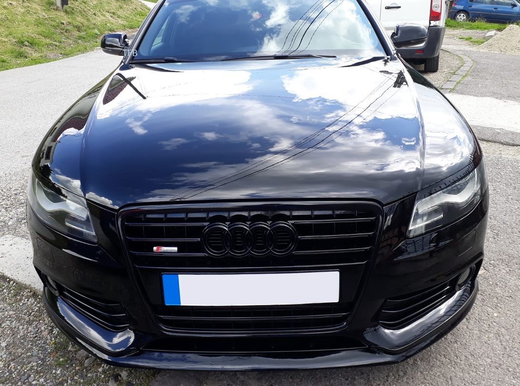 Eyebrows / Headlight covers / mask for Audi A4 B8 All models - ABS - Image 5