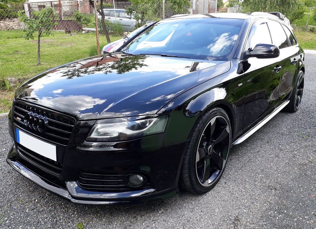 Eyebrows / Headlight covers / mask for Audi A4 B8 All models - Image 4