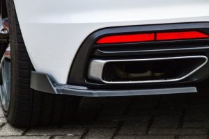 Performance Rear Bumper Side Flaps / Splitters For Audi A4 B9 Facelift Avant 19-24