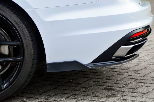 Performance Rear Bumper Side Flaps / Splitters For Audi A4 B9 Facelift Avant 19-24 - Image 2