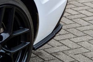 Black Gloss Performance Rear Bumper Side Flaps / Splitters For  Audi A4 B9 Avant Facelift 19-24