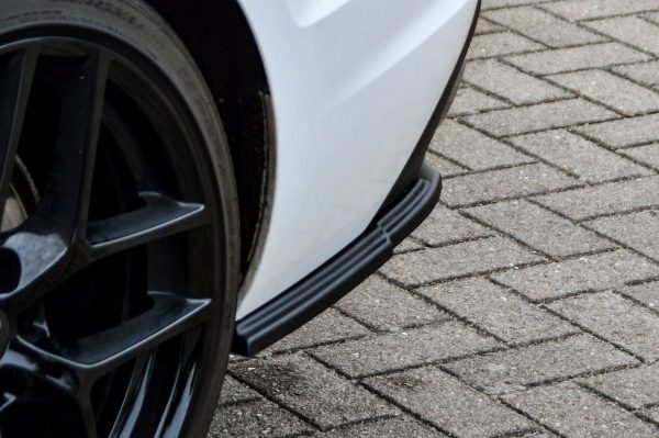 Black Gloss Performance Rear Bumper Side Flaps / Splitters For  Audi A4 B9 Avant Facelift 19-24