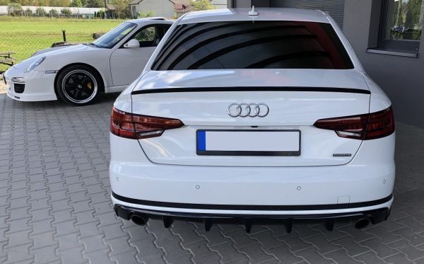 S line Rear Bumper Side Flaps for Audi A4 B9 Prefacelift 16-19 - Image 5