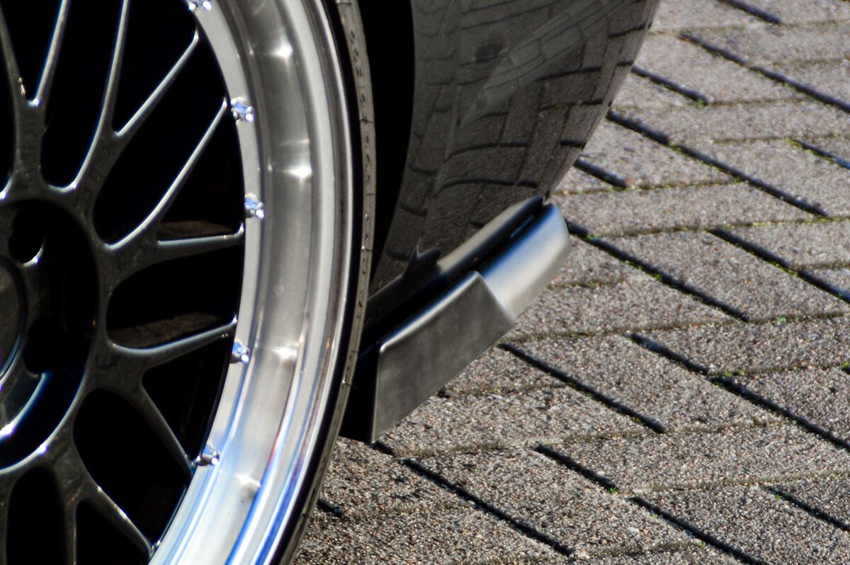 Black GLOSS Performance Rear Bumper Side Flaps / Splitters For Audi A4 B9 2015-2019 - Image 3