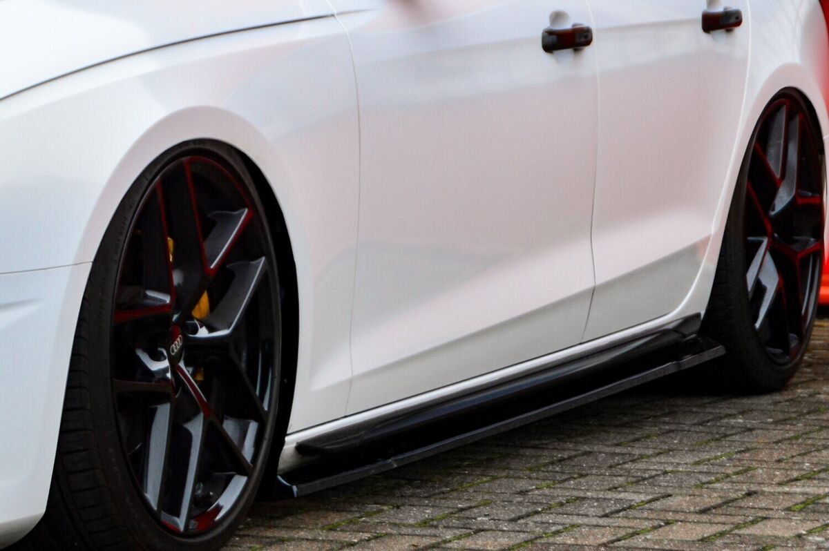 Performance Side skirts addons / Blades / diffusers / sill covers For Audi A4 +S4 B9 Avant 2019-2024 - Image 3
