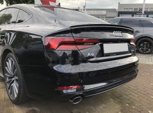 S5 style Rear trunk spoiler For Audi A5 B9 Sportback 16+