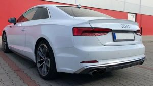 S5 style Rear trunk spoiler For Audi A5 B9 Coupe 16-24