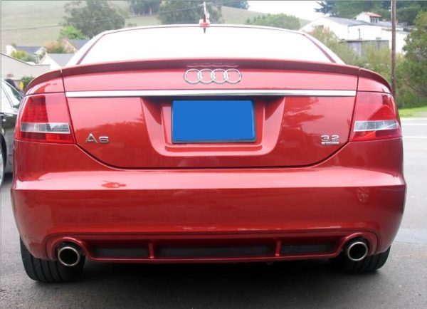 A Style Rear Trunk Spoiler For Audi A6 C6 4F 2004-2011 Sedan - Image 4
