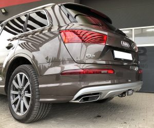 Rear bumper flaps for Audi Q7 4M 15-19