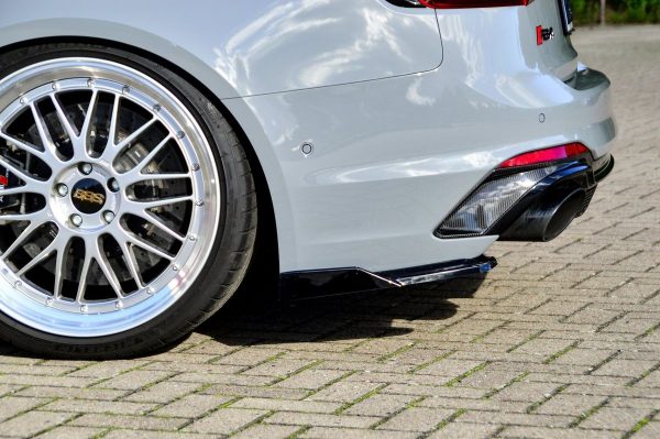 Performance Rear Bumper Side Flaps / Splitters For Audi RS4 B9 17-20