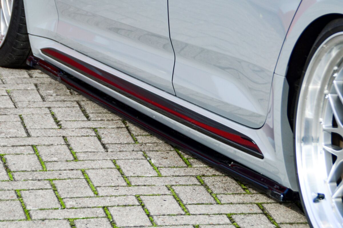 Performance Side skirts addons / Blades / diffusers / sill covers For Audi RS4 B9 17-20 - Image 3