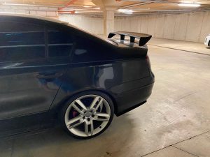 RS Line Rear trunk spoiler Wing DTM Style for Audi A4 B8 S4 Saloon