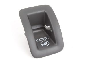 NEW GENUINE AUDI A6 A7 11-16 REAR SEAT BLACK ISOFIX SET OF TWO 4G88872336PS