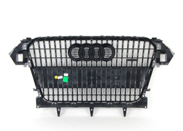 NEW GENUINE AUDI A4 ALLROAD 2010-2016 FRONT BUMPER RADIATOR GRILL PLATINUM GREY 8K0853651S1RR - Image 5