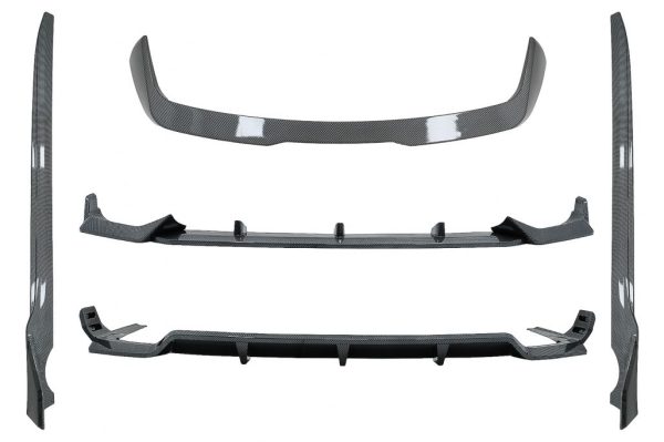 Carbon Look Aero Body Kit Black Knight Design For BMW X7 G07 M-Sport - Image 2