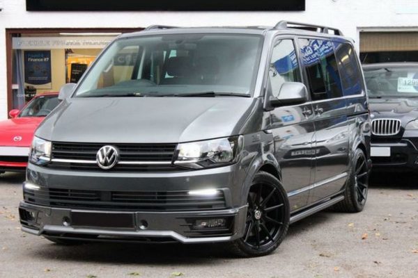 Sportline Front Bumper Spoiler Valance with DRL for VW T6 16-20 - Image 10