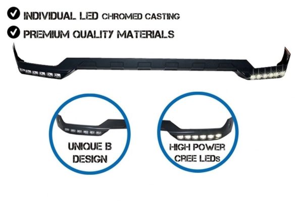 ANG G65 Look B-Design LED DRL Front Bumper For Mercedes G-Glass W463 89-18 - Image 6