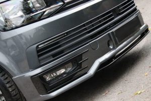 Sportline Front Bumper Spoiler Valance with DRL for VW T6 16-20