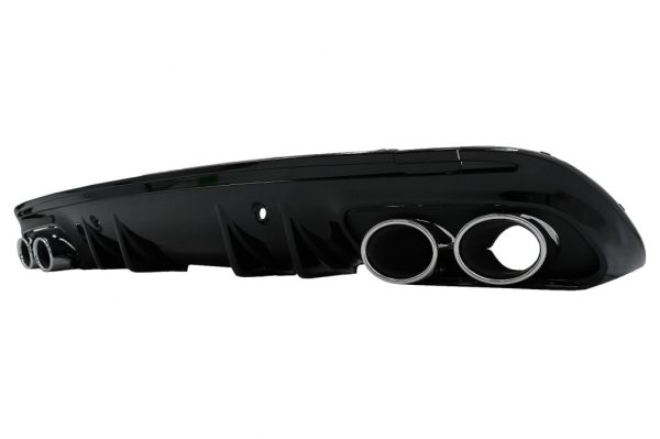 C43 ANG Facelift Look Rear bumper diffuser For Mercedes W205/ S205 15-21 - Image 2