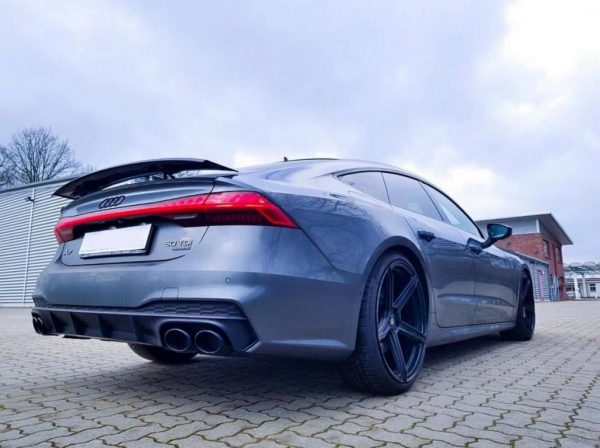 S7 Look Rear Bumper Diffuser With Exhaust Tips For Audi A7 4K 18-22 - Image 7