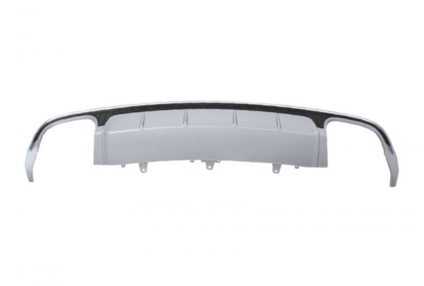 S6 conversion kit rear bumper diffuser + exhaust tips For Audi A6 C7 4G 15-18 S-Line - Image 2