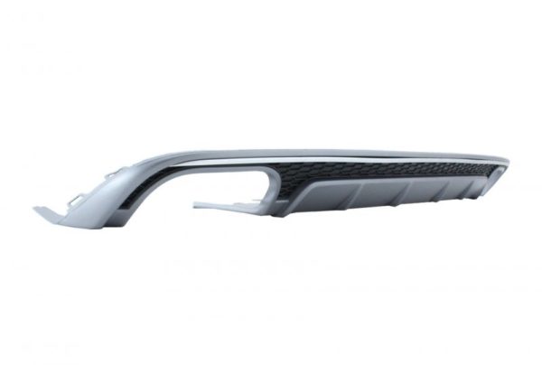 S6 conversion kit rear bumper diffuser + exhaust tips For Audi A6 C7 4G 15-18 S-Line - Image 4