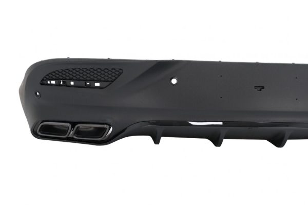 Rear GLE63 Design Duffuser With Black Exhaust Tips For Mercedes GLE Coupe C292 AMG Line (15-19) - Image 3