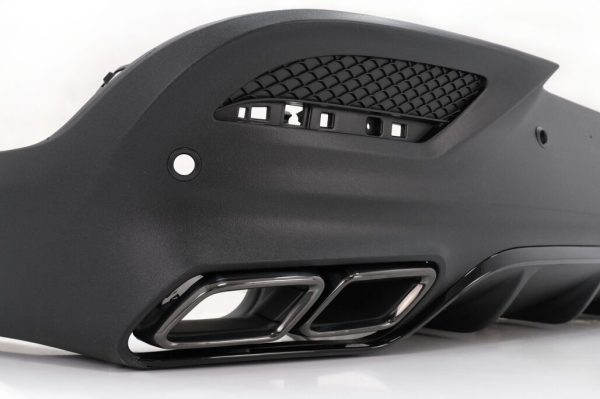 Rear GLE63 Design Duffuser With Black Exhaust Tips For Mercedes GLE Coupe C292 AMG Line (15-19) - Image 5