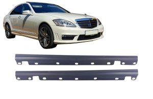 S65 ANG Style Side Skirts/ Sill covers For MERCEDES W221 05-13 Short