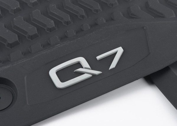 NEW GENUINE AUDI Q7 16- FRONT BLACK RUBBER ALL WEATHER FLOOR MATS LHD 4M1061221C041 - Image 3