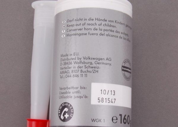 NEW GENUINE VOLKSWAGEN AUDI SEAT SKODA LUBRICATING PASTA 160G G060751A2 - Image 3