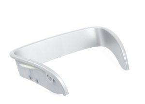 NEW GENUINE PORSCHE 987 CAYMAN 05-08 TITANIUM METALLIC TAILPIPE COVER PLATE 987505811019B1