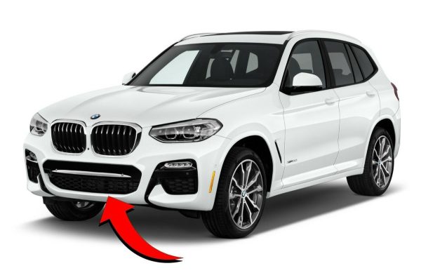 NEW GENUINE BMW X3 X4 SERIES G01 G02 FRONT M SPORT CENTER GRILL WITH ACC 51118064600 - Image 2