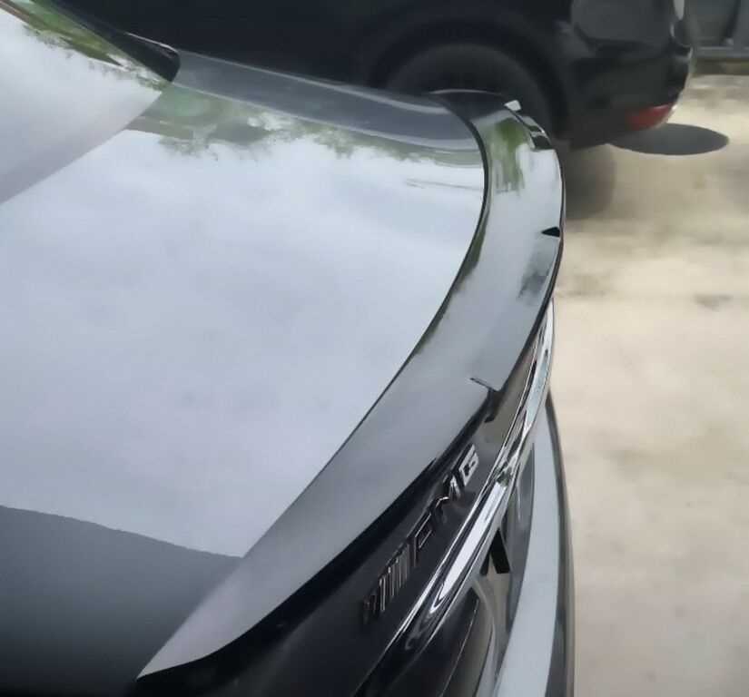 Trunk Spoiler Lid suitable for Mercedes E-Class W213 (2016-2019) B Design Piano Black - Image 11