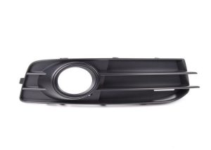 FOR AUDI GENUINE A3 8P 09-13 O/S  RIGHT BUMPER FOG LIGHT BLACK GRILL