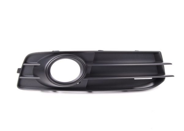 FOR AUDI GENUINE A3 8P 09-13 O/S  RIGHT BUMPER FOG LIGHT BLACK GRILL