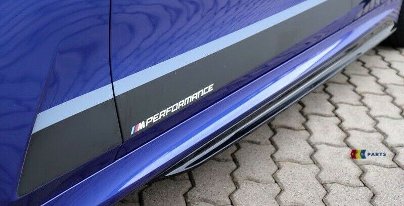 NEW GENUINE BMW 3 G20 G21 M PERFORMANCE DOOR STICKER FROZEN BLACK KIT SET 51142458194 - Image 2