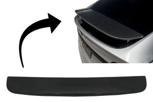 Add-on Trunk Spoiler Cap Wing suitable for Tesla Model X (2015-up) Real Carbon