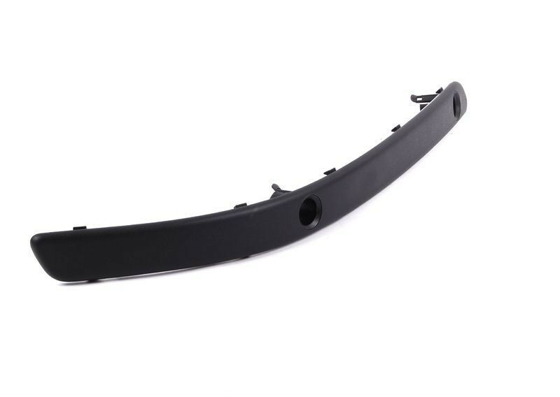 BMW GENUINE 5 E39 FRONT M SPORT BUMPER O/S RIGHT RUB STRIP PDC MOULDING 51117894140