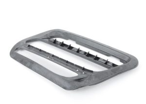 NEW GENUINE PORSCHE 997 TURBO 07-10 REAR BUMPER AIR DUCT GRILLE FRAME RIGHT O/S 9975056640001C