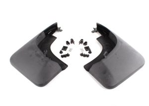 NEW GENUINE VW TIGUAN 08-17 REAR MUD FLAPS SPLASH GUARD PAIR 5N0075101