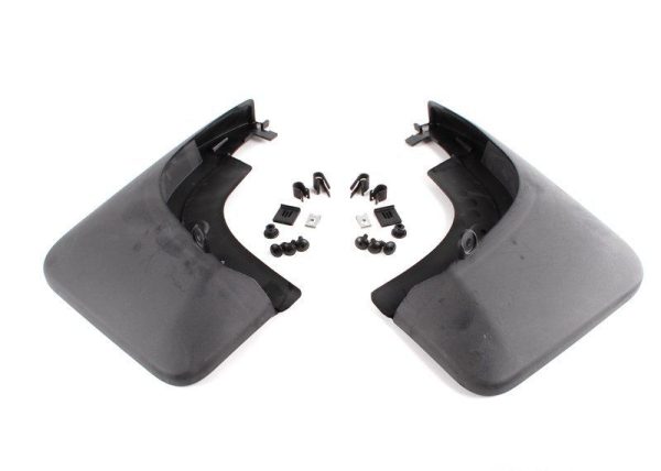 NEW GENUINE VW TIGUAN 08-17 REAR MUD FLAPS SPLASH GUARD PAIR 5N0075101