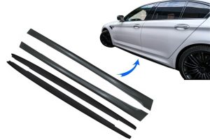 Side Skirts with Extensions suitable for BMW 5 Series G30 Limousine G31 Touring (2017-up) M5 Design
