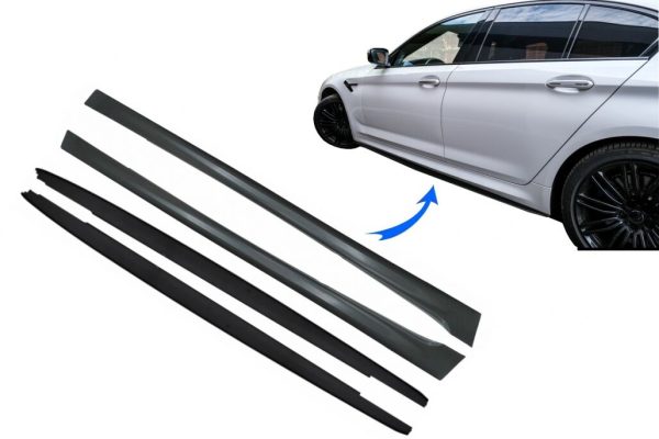 Side Skirts with Extensions suitable for BMW 5 Series G30 Limousine G31 Touring (2017-up) M5 Design