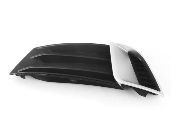 Ambition Genuine SET Front Bumper Side Vents Grills Air Intake For Audi A3 8V 17-19 Facelift SE - Image 2