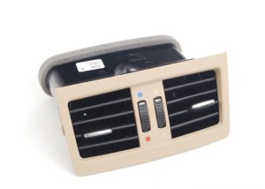 BMW NEW GENUINE 3 E90 E91 05-12 FRESH REAR BEIGE AIR VENT GRILL CENTER 64227210648