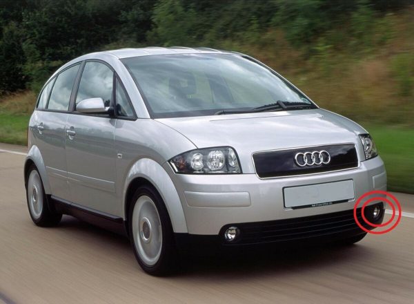 NEW GENUINE AUDI A2 2000-2005 FRONT BUMPER N/S LEFT FOG LIGHT LAMP 8Z0941699 - Image 2