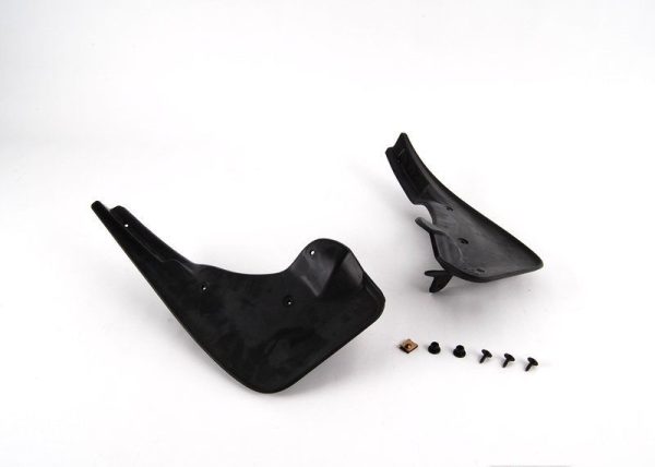 NEW GENUINE VW PASSAT 06-15 REAR MUD FLAPS SPLASH GUARD PAIR 3C0075101A - Image 2
