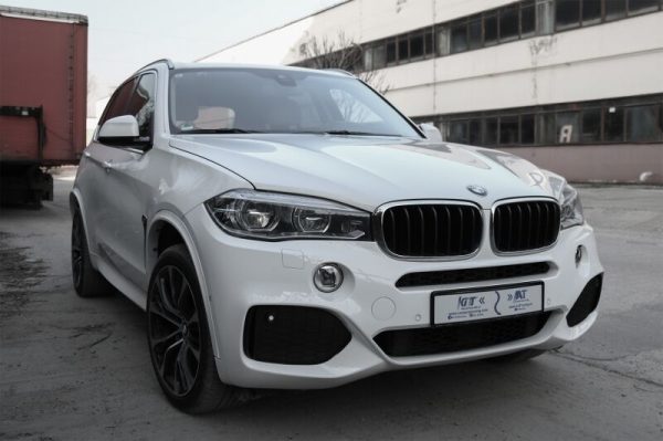 Wheel Arches Fender Flares Piano Black with 32 pieces Plastic Auto Clips suitable for BMW X5 F15 (2014-2018) M Design - Image 16
