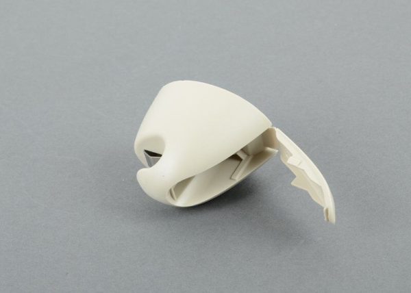 MINI NEW GENUINE R60 R61 COUNTERBEARING FOR SUN VISOR CLIP LIGHT BEIGE 51169808691 - Image 3